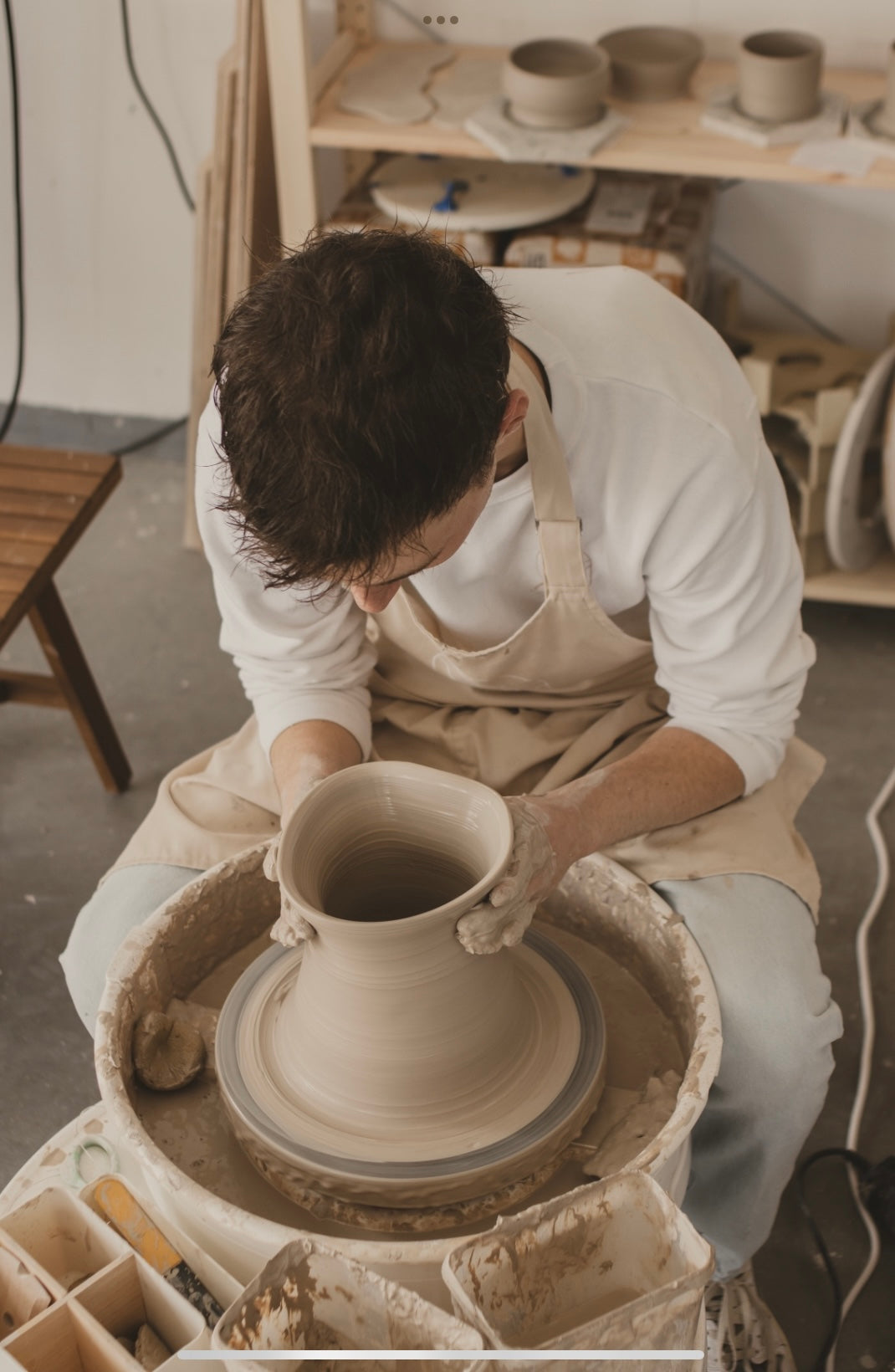 🫶🏼 Draaischijf workshop 🫶🏼                Totaal €49,95, online betaal je alleen de aanbetaling €9,95